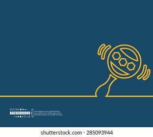 Abstract vector background. For web and mobile applications, illustration template design, creative business infographic, brochure, banner, presentation, concept poster, cover, booklet, document.