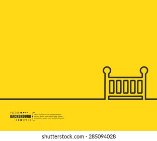 Abstract vector background. For web and mobile applications, illustration template design, creative business infographic, brochure, banner, presentation, concept poster, cover, booklet, document.