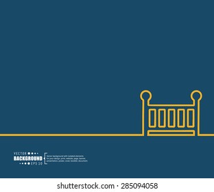 Abstract vector background. For web and mobile applications, illustration template design, creative business infographic, brochure, banner, presentation, concept poster, cover, booklet, document.