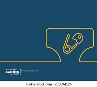 Abstract vector background. For web and mobile applications, illustration template design, creative business infographic, brochure, banner, presentation, concept poster, cover, booklet, document.