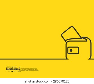 Abstract vector background. For web and mobile applications, illustration template design, creative business info graphic, brochure, banner, presentation, concept poster, cover, booklet, document.