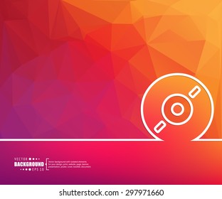Abstract vector background. For web and mobile app, illustration template design, creative business info graphic, brochure, banner, presentation, concept poster, cover, booklet, document, line logo.