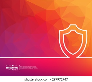 Abstract vector background. For web and mobile app, illustration template design, creative business info graphic, brochure, banner, presentation, concept poster, cover, booklet, document, line logo.
