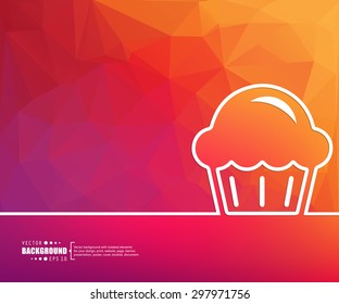 Abstract vector background. For web and mobile app, illustration template design, creative business info graphic, brochure, banner, presentation, concept poster, cover, booklet, document, line logo.