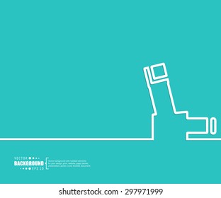 Abstract vector background. For web and mobile app, illustration template design, creative business info graphic, brochure, banner, presentation, concept poster, cover, booklet, document, line logo.