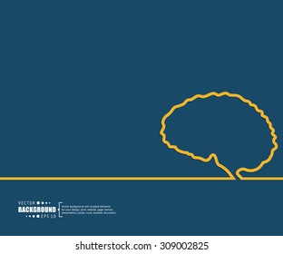 Abstract vector background. For web and mobile app, illustration template design, creative business info graphic, brochure, banner, presentation, concept poster, cover, booklet, document, line logo.