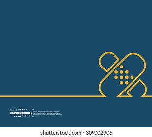 Abstract vector background. For web and mobile app, illustration template design, creative business info graphic, brochure, banner, presentation, concept poster, cover, booklet, document, line logo.