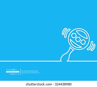 Abstract vector background. For web and mobile applications, illustration template design, creative business infographic, brochure, banner, presentation, concept poster, cover, booklet, document.