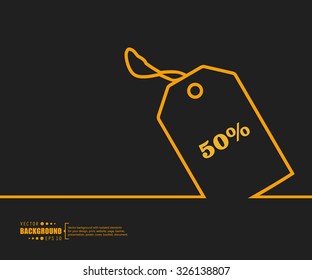 Abstract vector background. For web and mobile applications, illustration template design, creative business infographic, brochure, banner, presentation, concept poster, cover, booklet, document.