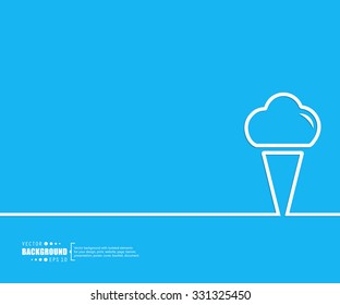 Abstract vector background. For web and mobile app, illustration template design, creative business info graphic, brochure, banner, presentation, concept poster, cover, booklet, document, line logo.