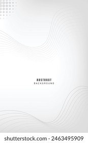 Abstract vector background. White gradient vertical background. Graphic elements.