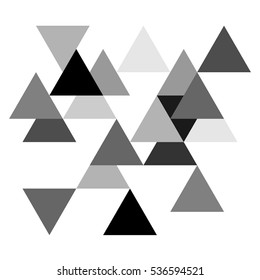 Abstract vector background. White, gray modern geometric texture