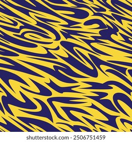 abstract vector background of yellow lines for designing prints on fabrics, wallpapers, covers, packaging, as well as interior design in an abstract style