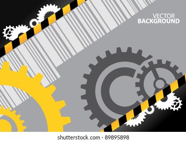 Abstract vector background for your business card