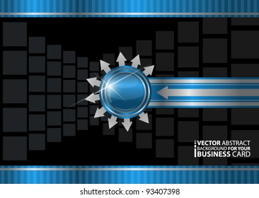 Abstract vector background for your business card