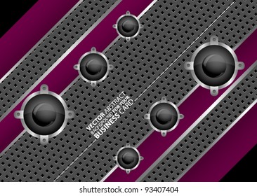 Abstract vector background for your business card