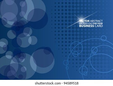 Abstract vector background for your business card