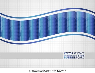 Abstract vector background for your business card