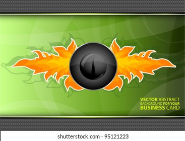 Abstract vector background for your business card