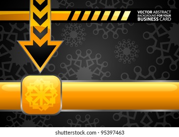 Abstract vector background for your business card