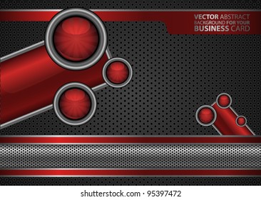 Abstract vector background for your business card