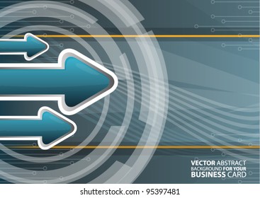 Abstract vector background for your business card