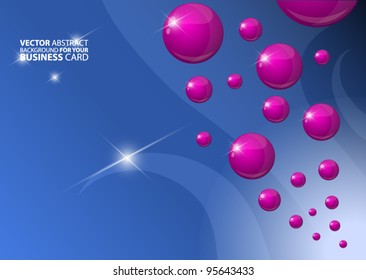 Abstract vector background for your business card