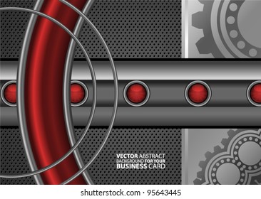 Abstract vector background for your business card