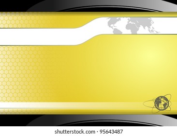 Abstract vector background for your business card