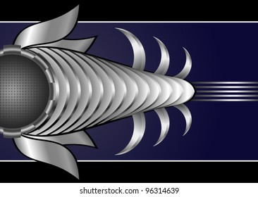 Abstract vector background for your business card