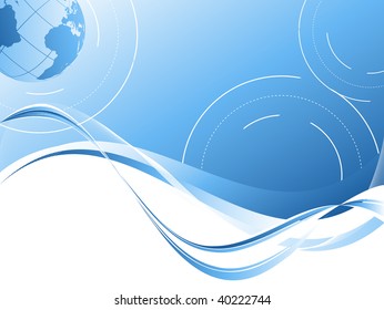 abstract vector background for your company presentation with copy space