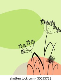 Abstract vector background for your own text