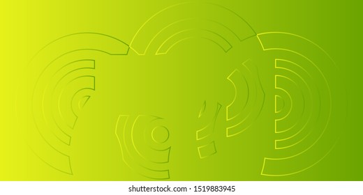 Abstract vector background.Bright vector background design smooth color transition with abstract geometric shapes. Vector illustration.