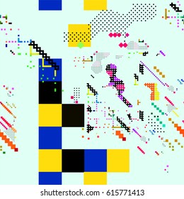 abstract vector background-Dot Graphics?seamless background-Applicable for Covers, Placards, Posters, Flyers and Banner Designs. Vector illustration.