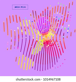 abstract vector background-Dot Graphics 