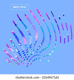 abstract vector background-Dot Graphics 