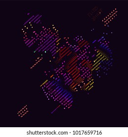 abstract vector background-Dot Graphics