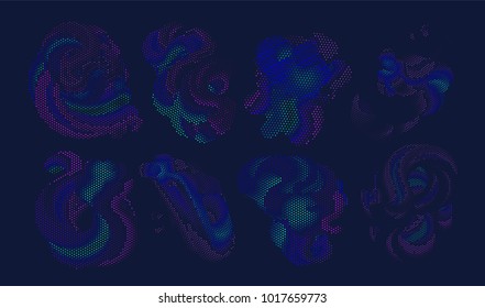 abstract vector background-Dot Graphics