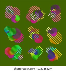 abstract vector background-Dot Graphics