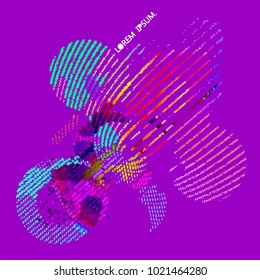 abstract vector background-Dot Graphics