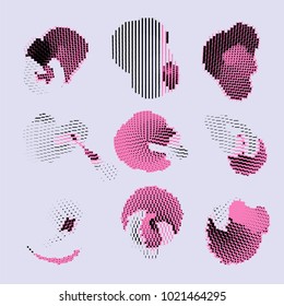 abstract vector background-Dot Graphics
