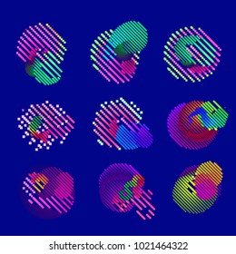 abstract vector background-Dot Graphics