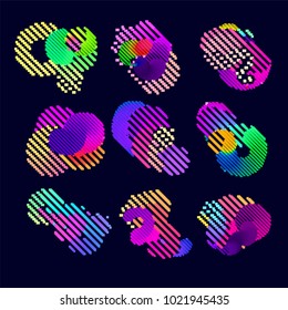 abstract vector background-Dot Graphics