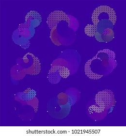abstract vector background-Dot Graphics
