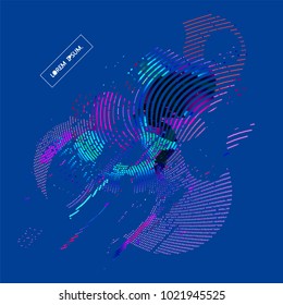 abstract vector background-Dot Graphics