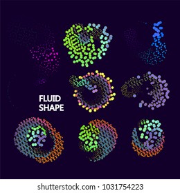 abstract vector background-Dot Graphics