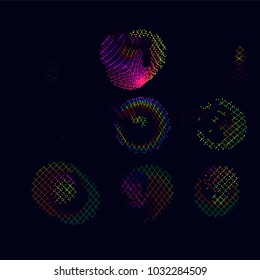 abstract vector background-Dot Graphics
