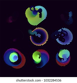 abstract vector background-Dot Graphics