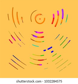 abstract vector background-Dot Graphics