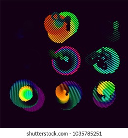 abstract vector background-Dot Graphics  